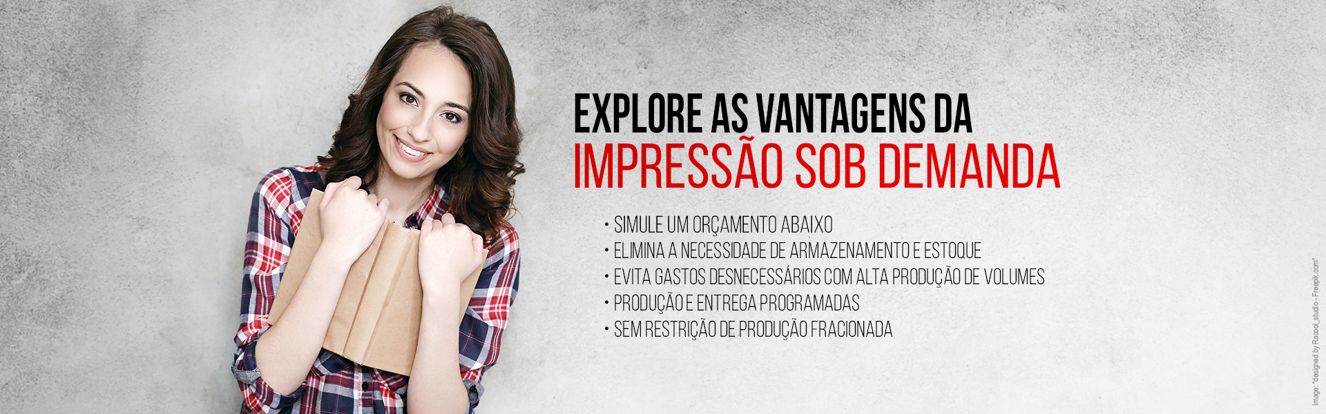 Vantagens da impressão sob demanda