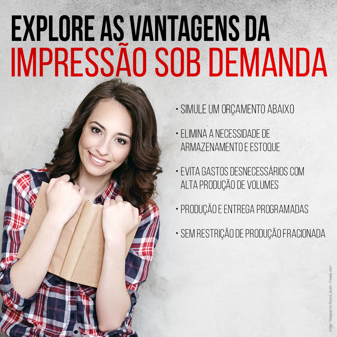 Vantagens da impressão sob demanda